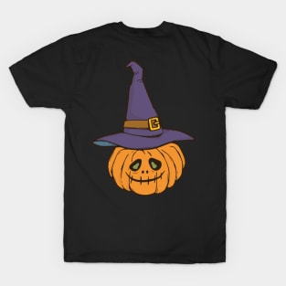 Mean Halloween Pumpkin T-Shirt